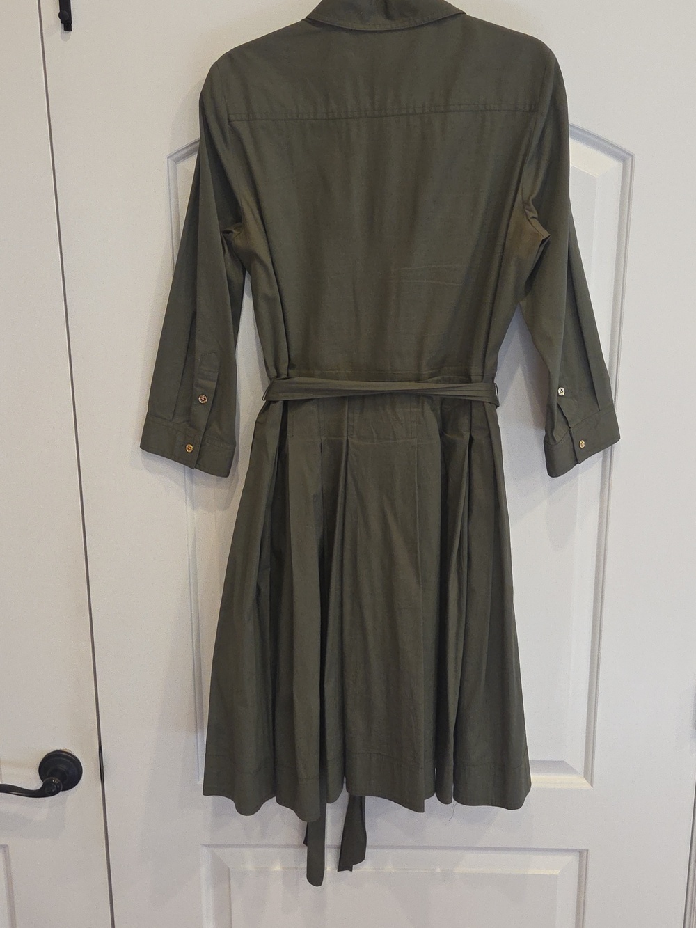 Lauren Ralph Lauren Utility Shirt Dress Size 12 - Picture 8 of 9